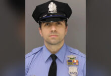 Official portrait of Philadelphia Police Officer Shane Seiber, who was fatally shot in the line of duty on October 10, 2026.