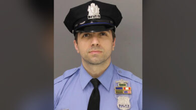 Official portrait of Philadelphia Police Officer Shane Seiber, who was fatally shot in the line of duty on October 10, 2026.